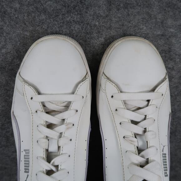 Puma Shoes Womens 9 Vikky Sneakers Casual Lifestyle Trainer Comfort Active White - Picture 7 of 11